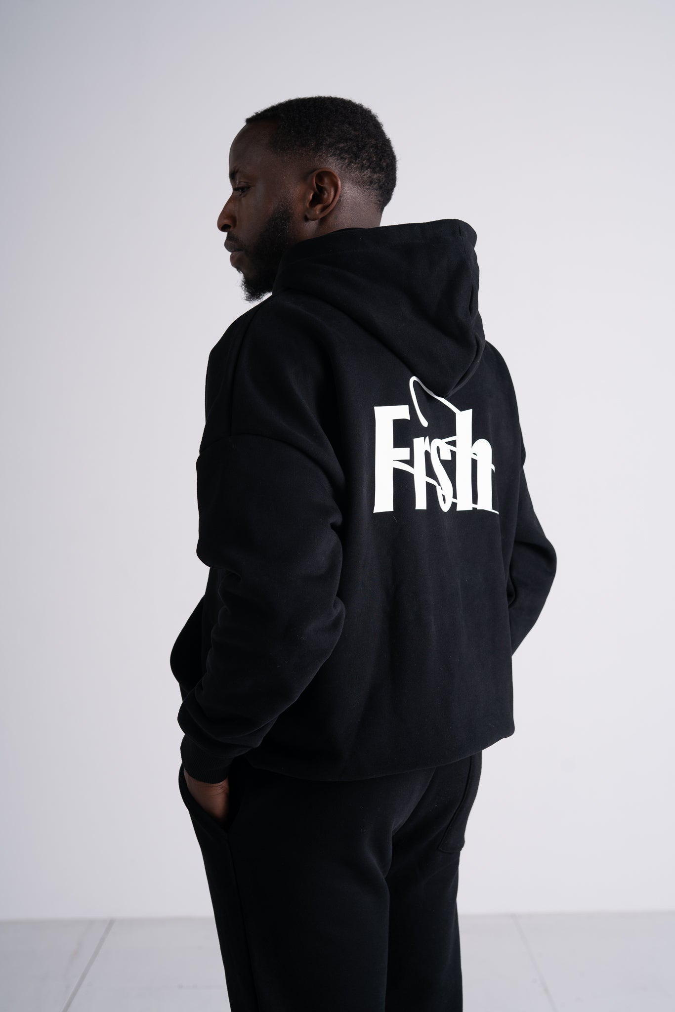 FRSH Hoodie Black