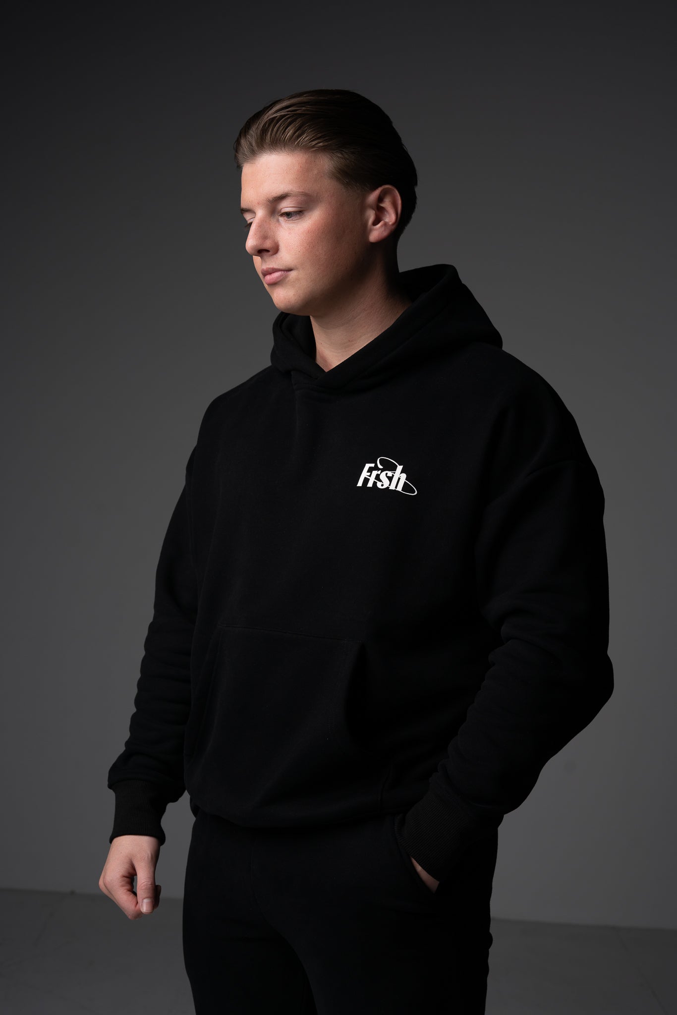 FRSH Hoodie Black