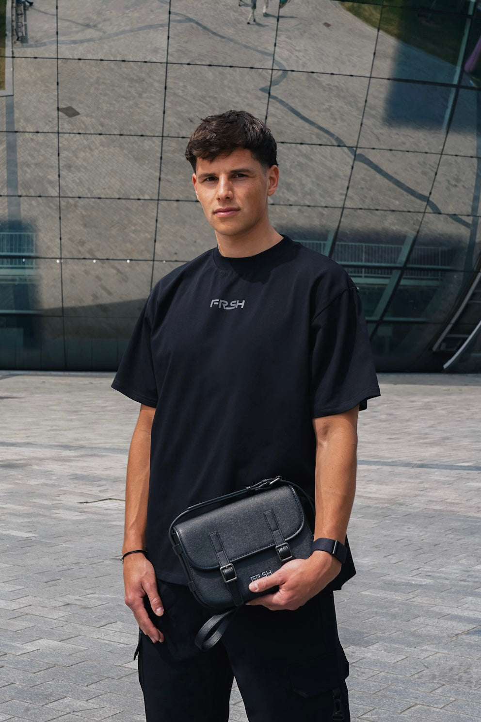 FRSH luxe T-Shirt Black
