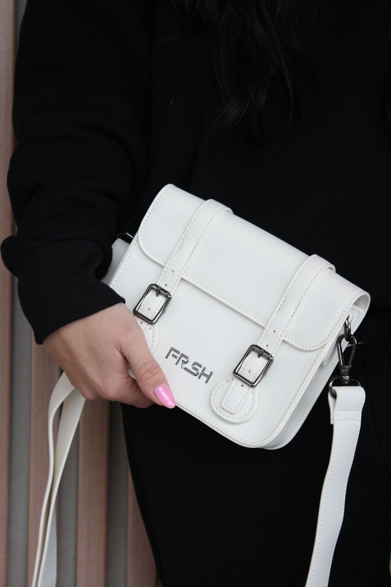 FRSH Crossbody Bag White