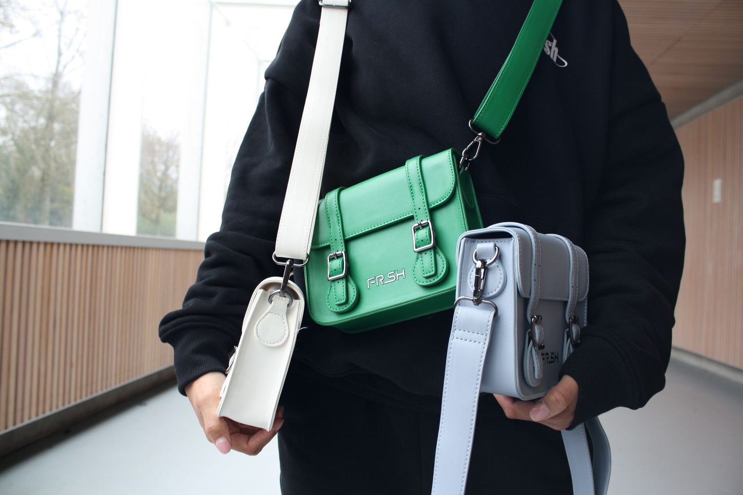 FRSH Crossbody Bag Green